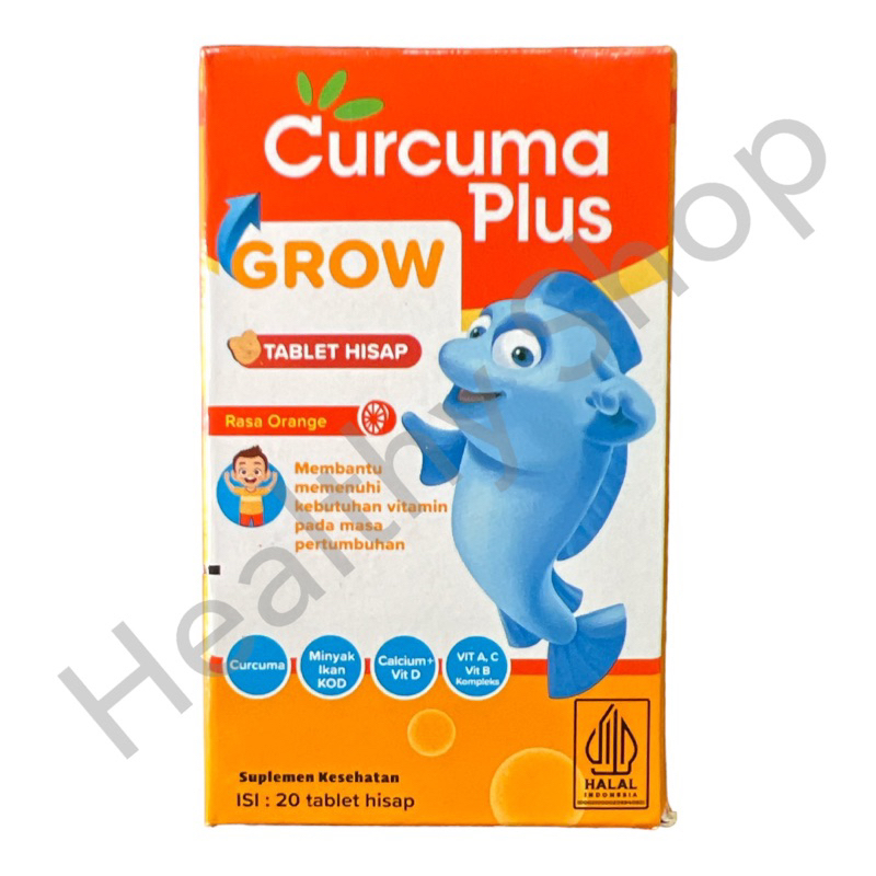Curcuma Plus Grow (Orange Flavor) | Shopee Malaysia