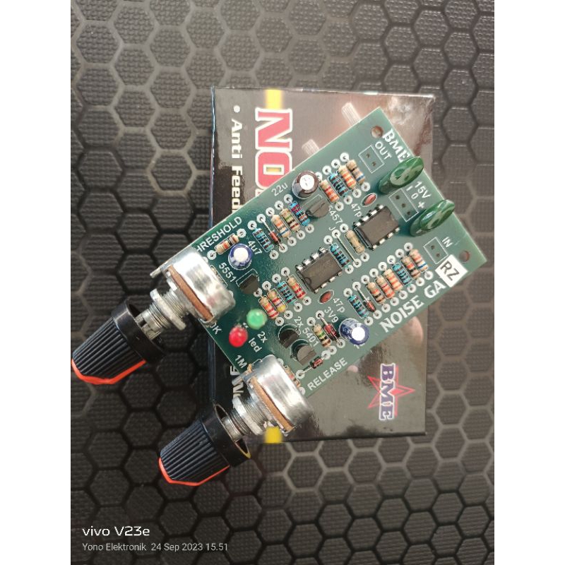 Noise Gate Anti-Feedback PCB: The Ultimate Solution for Clean Audio Systems! Bme anti-feedback noise gate kit
