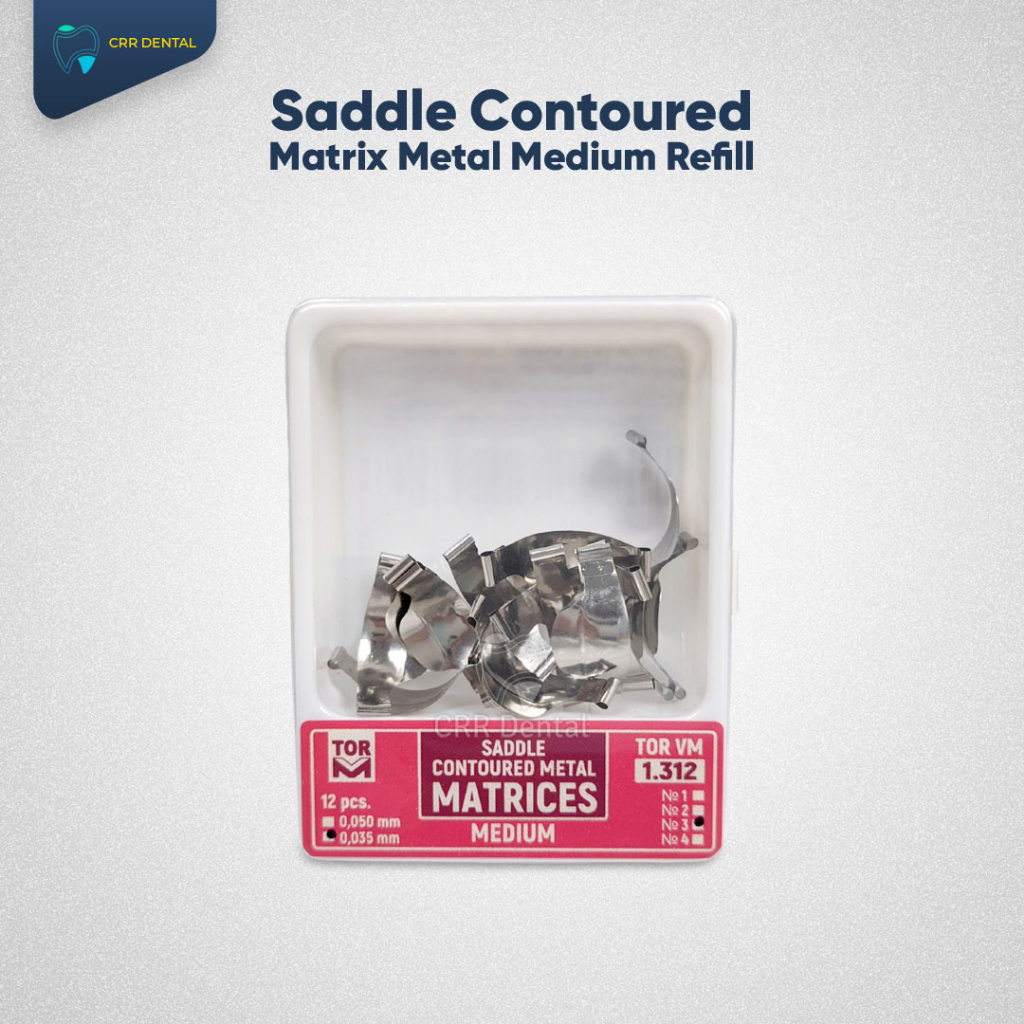 Dental SADDLE MATRIX/MATRICES CONTOURED METAL REFILL MEDIUM Shopee Malaysia