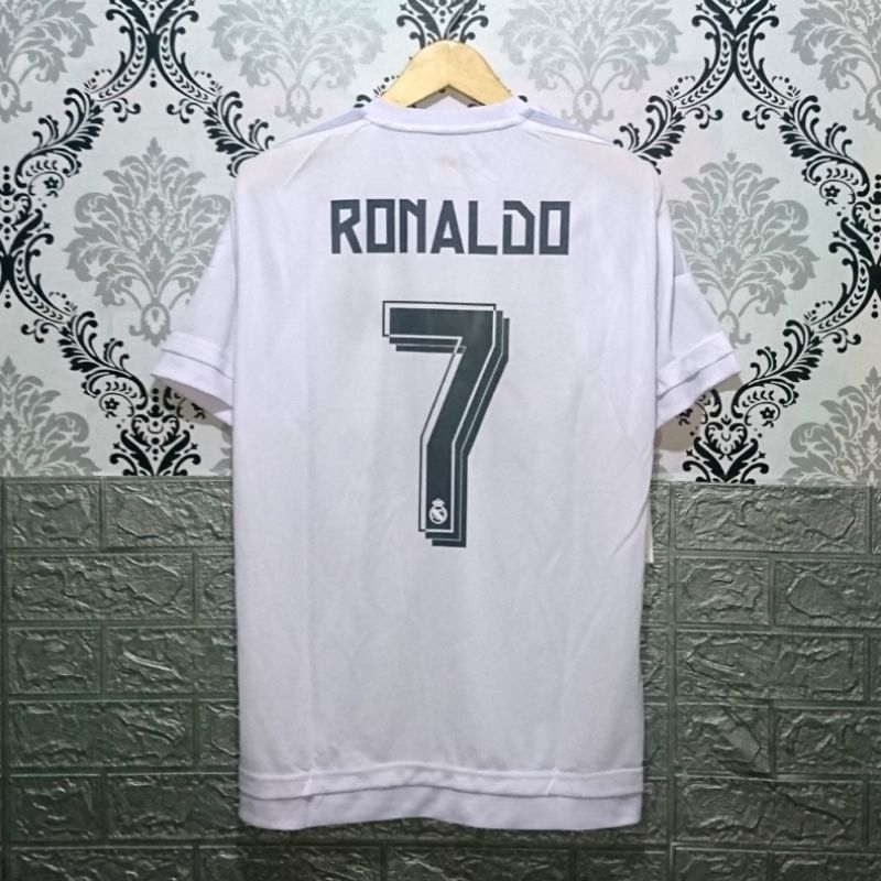 13/14 REAL MADRID AWAY JERSEY AUTHENTIC CRISTIANO RONALDO #7 NAMESET  SPORTING ID