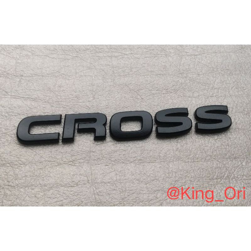 Xpander Emblem Logo Exceed Xapander Cross Full Black | Shopee Malaysia