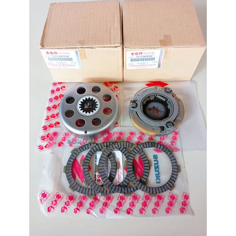 Bowl Bell+Double Lining+SHOGUN 110 R Clutch Plate/SHOGUN KEBO/ORI Shopee Malaysia