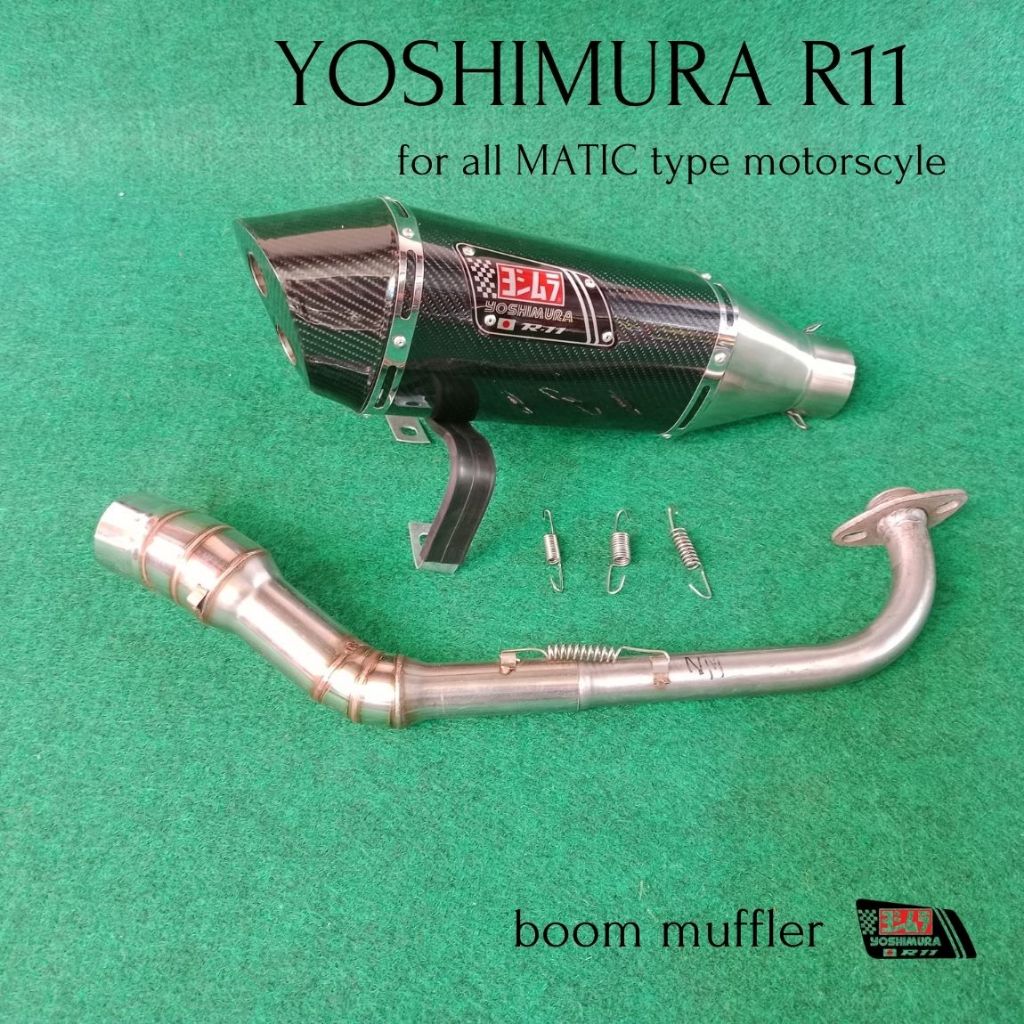 Racing Exhaust Yoshimura R11 2 Hole PNP Nmax, Pcx, Aerox, Lexy, Beat