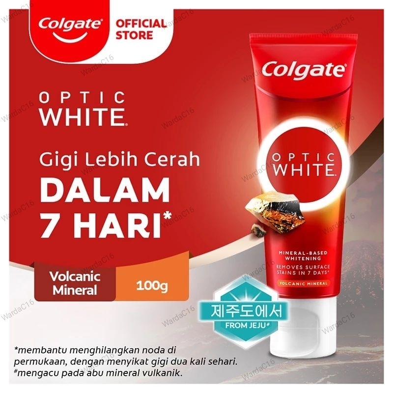 Colgate Optic White Whitening Volcano | Shopee Malaysia