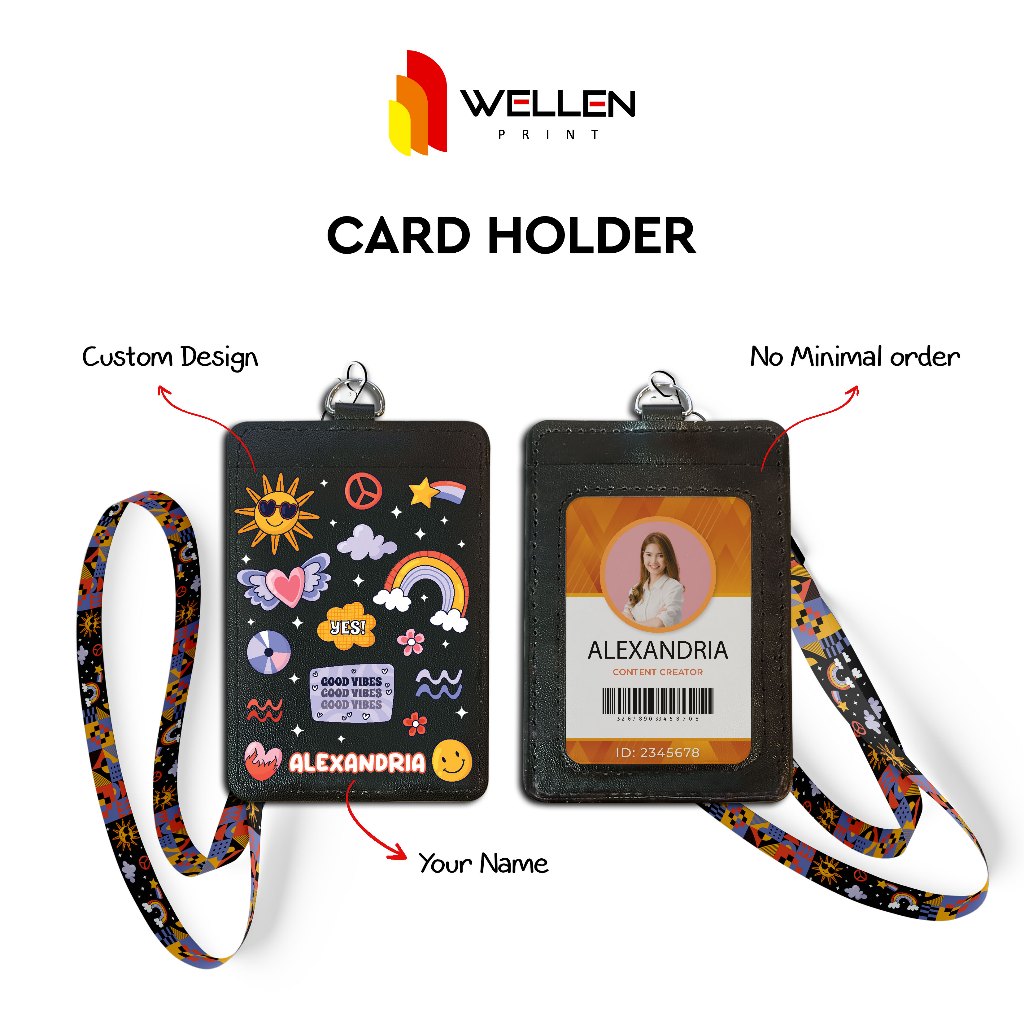 Custom Card Holder, Design A Printed Card Holder