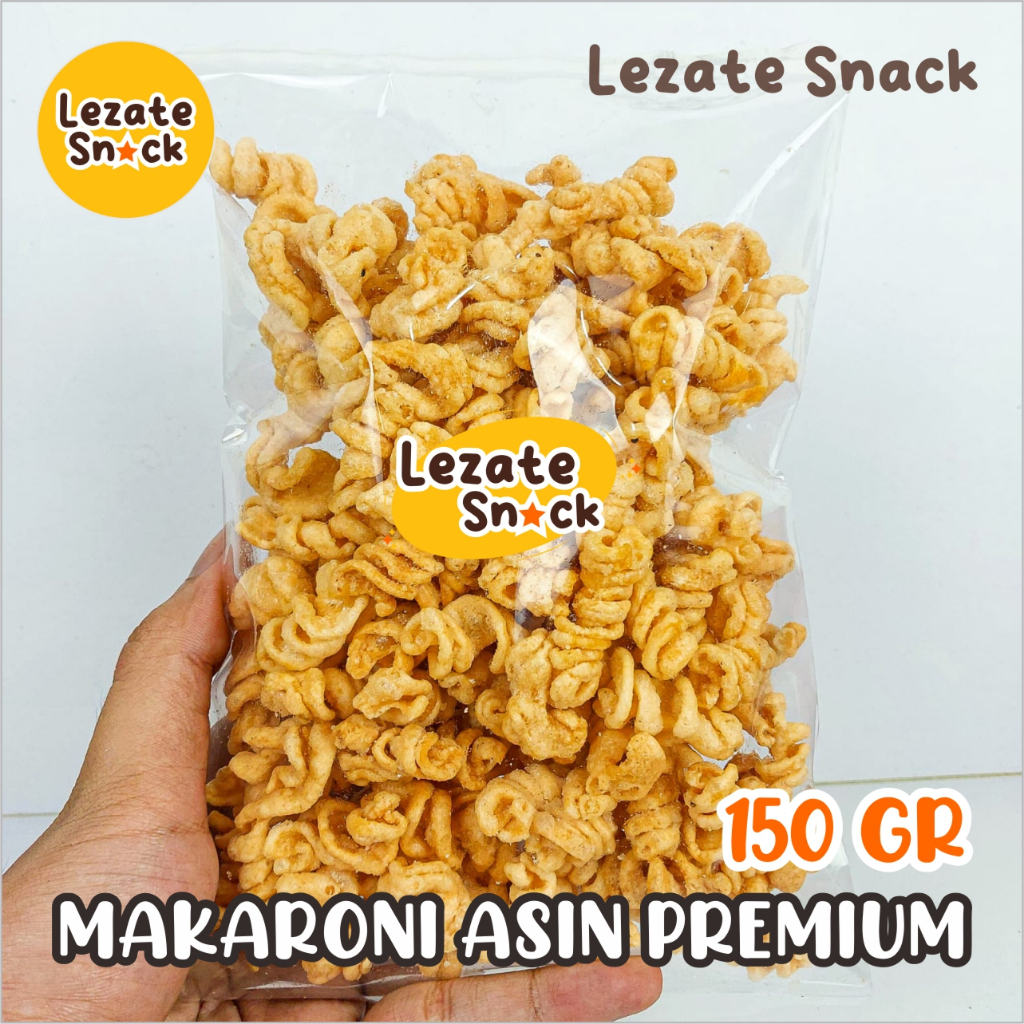 Savory Salted Spiral Macaroni 150gr Kiloan Delicious Bloom / Spiral ...