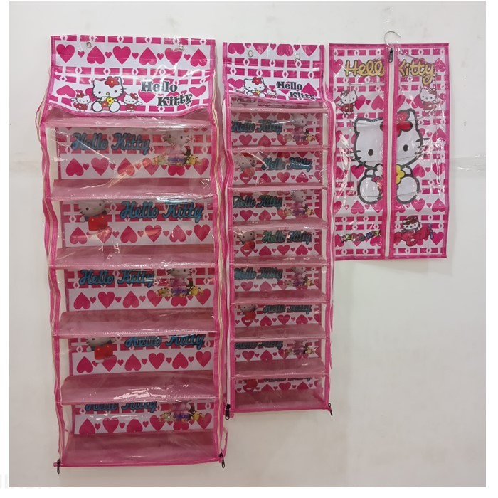 Rak Set 3IN1 HANGING CHARACTER FULL ZIPPER (BAG RACK / SHOE RACK ...