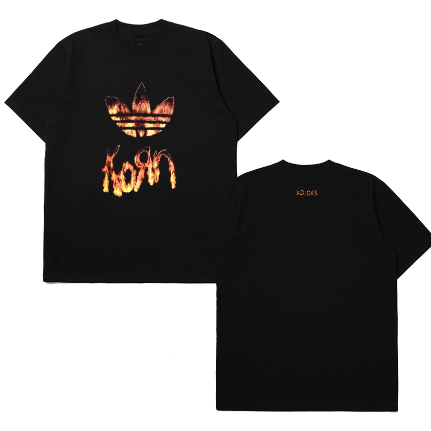 Adidas Fire Korn Band T-shirt | Shopee Malaysia