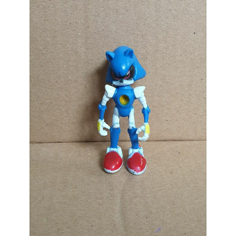 Action Figure Super Sonic Metal Sonic Robot Toy Metal Sonic Robot Display Metal Sonic Robot