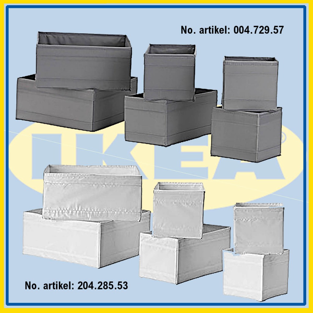 Storage Box Organizer Wardrobe Box (1pcs) Drawer Divider IKEA Skubb