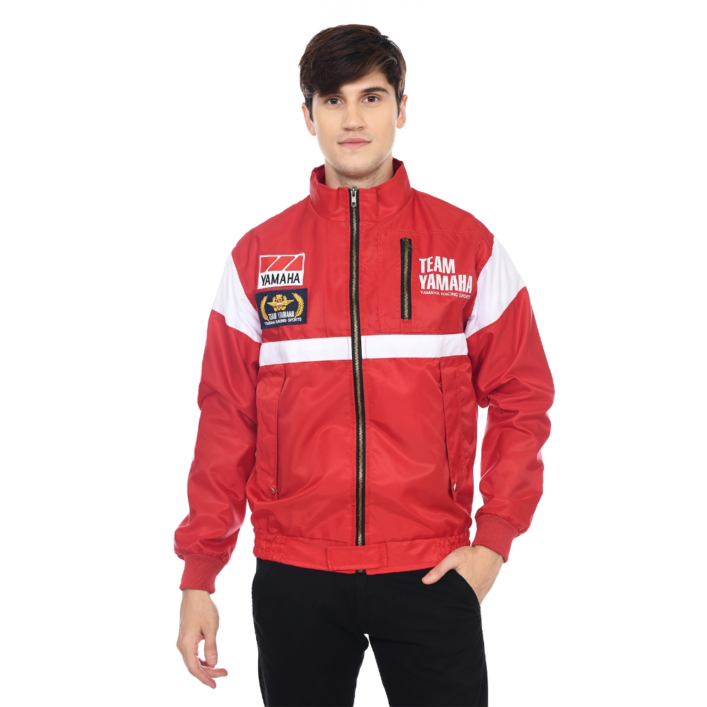 Men's Motorcycle Jacket Yamaha Team Racing Sports Vintage RX King