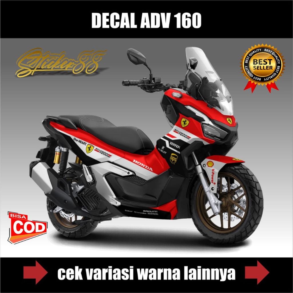 Adv 160 Fullbody Decal Sticker - HONDA ADV 160 Decal Sticker GRAFIS ...