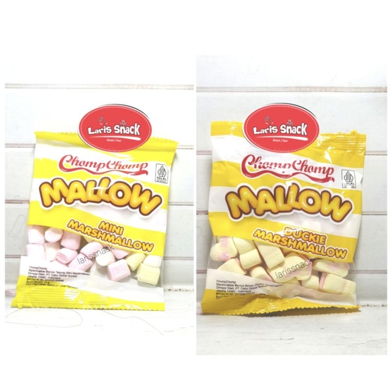 Chompchomp Marshmallow Candy All Variants 14g (Contents 10 packs ...