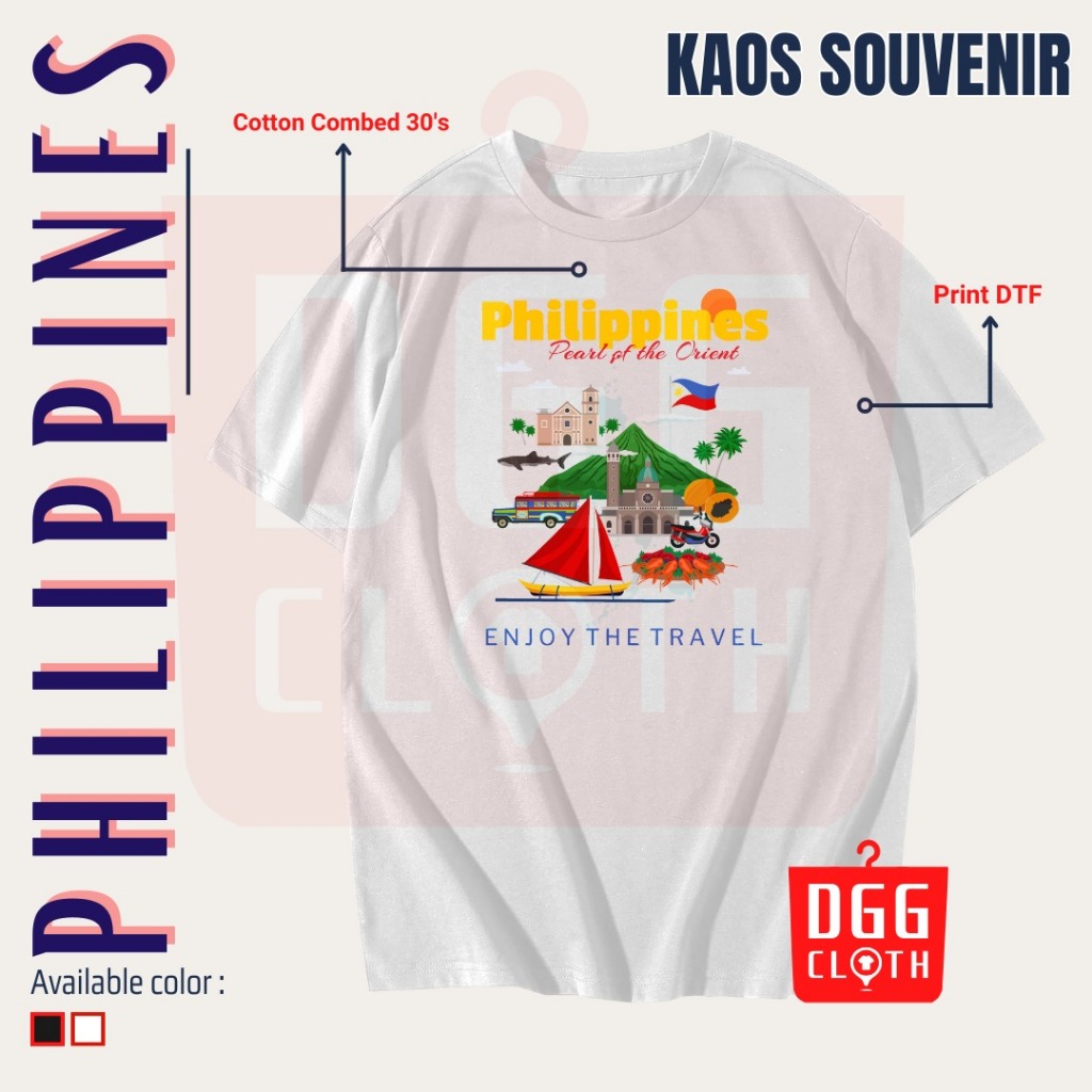 Dgg Cloth Philippine Souvenir T-Shirts, Clothes By Philippines Manila ...