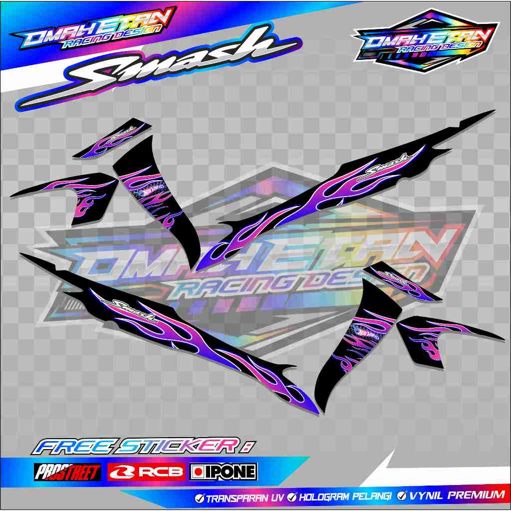 Suzuki SMASH 110 R Motorcycle STRIPING HOTWHEELS STYLE/STICKER LIST ...