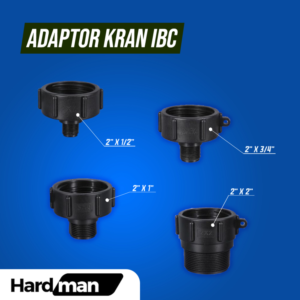Ibc Adapter Tank Cap/IBC Tank Cap/IBC Regulator To Outer Thread 1/2" 3/