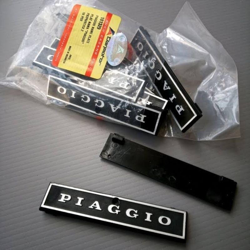 Piaggio Nose Emblem Vespa Px Ps Original Danmotor Shopee Malaysia