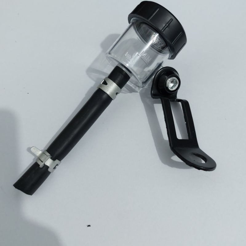 Clear transparent brake master fluid tube plus universal bracket for ...