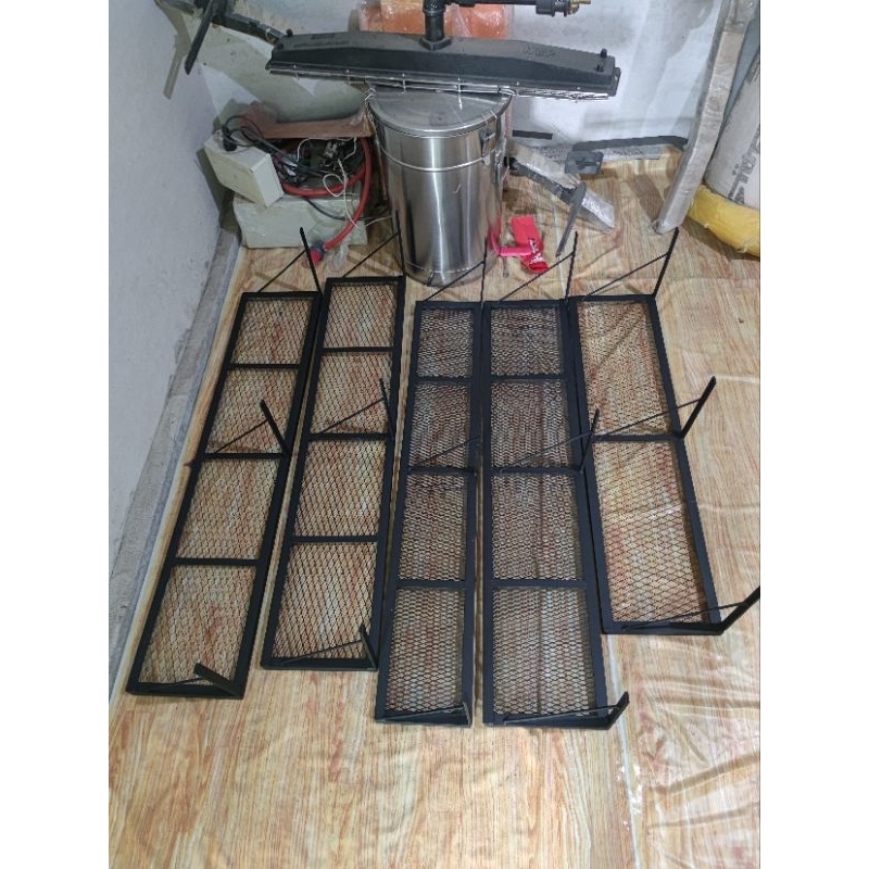 Multi-purpose Wall Mounted Wire Shelf Size 40cm x 150cm | Shopee Malaysia