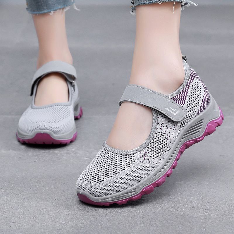 Women's CASUAL SHOES IMPORTED WOMEN'S SHOES OUTDOOR SNEAKERS SHOES CROSS  STRAP VELCRO STRAP PACKING BOX/DUS