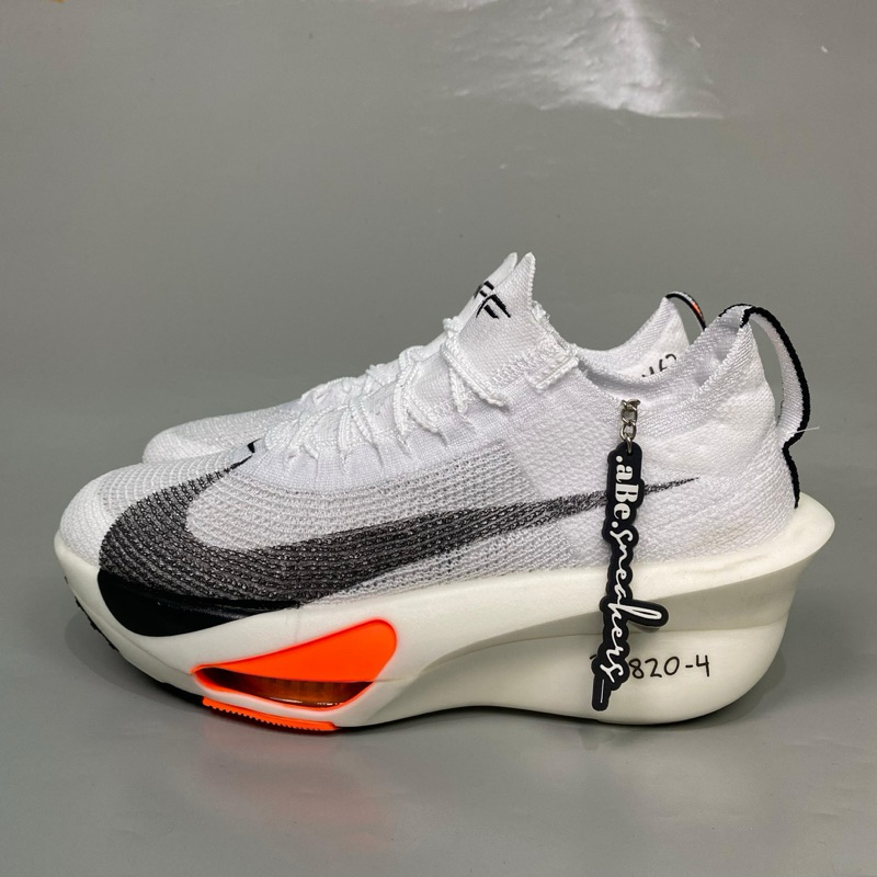 Nike Air ZoomX Alphafly Next% 3 White Black Orange