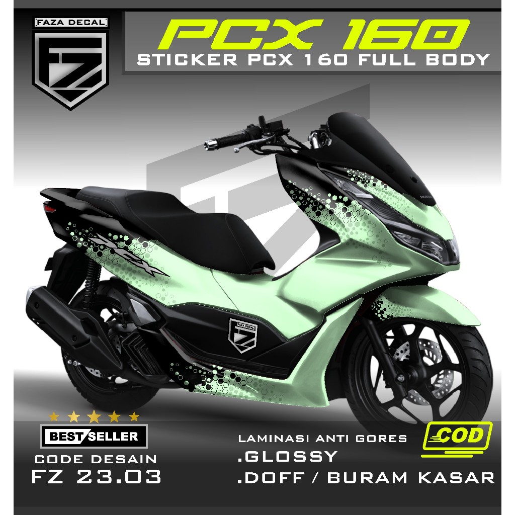 Decal STICKER PCX 160 2022 2023 Full body - STICKER Accessories ...