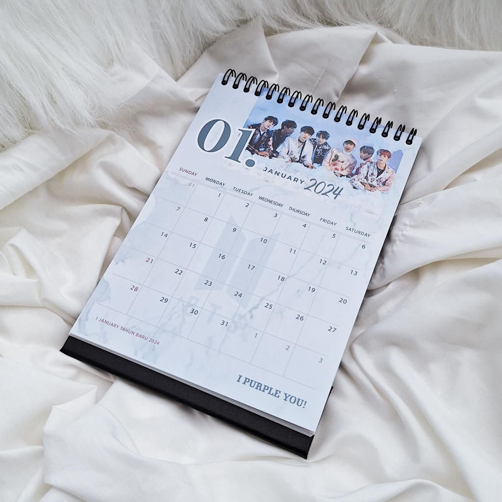 Kpop Desk Calendar 2025 