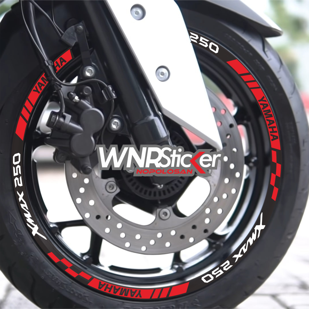 Yamaha Xmax250 Reflective Rim Variation Sticker | Shopee Malaysia