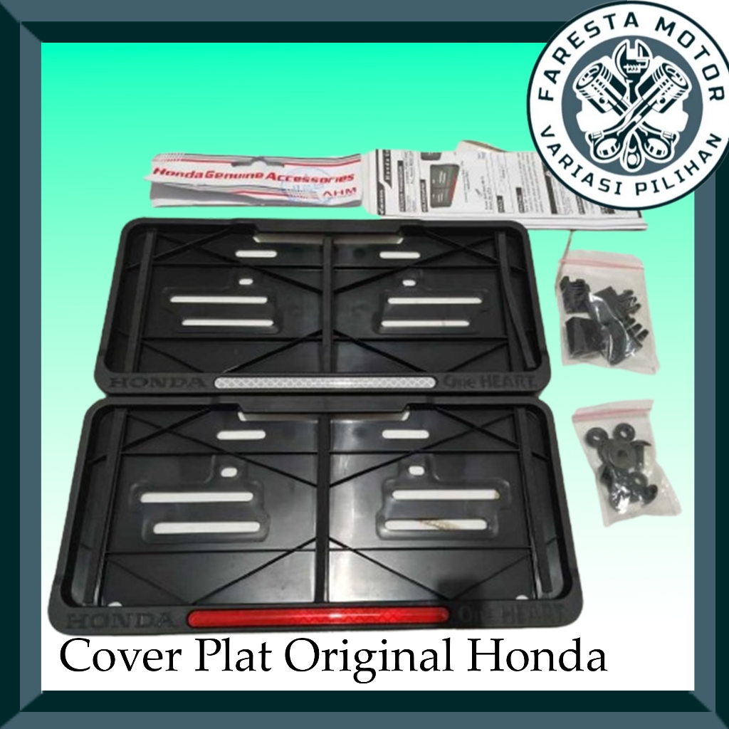 Honda original Number Plate Cover Honda Motorcycle Number Plate Holder ...