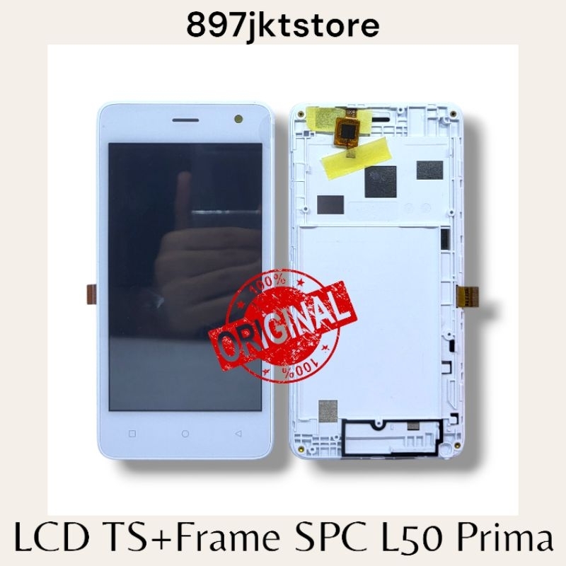 LCD TOUCHSCREEN + FRAME FULLSET SPC L50 PRIMA ORIGINAL | Shopee Malaysia