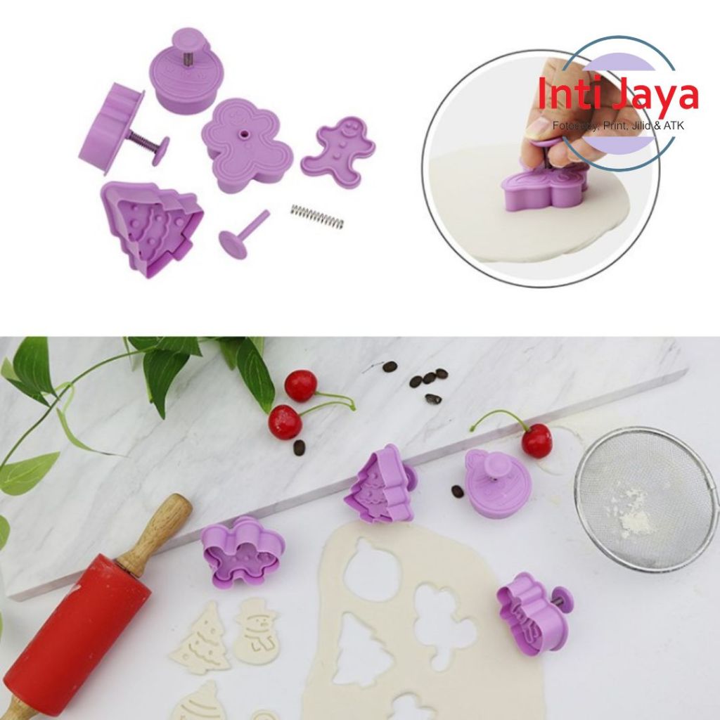 PERALATAN UNGU Cake Mold/Dry Cake/fondant/cutting cookies/baking