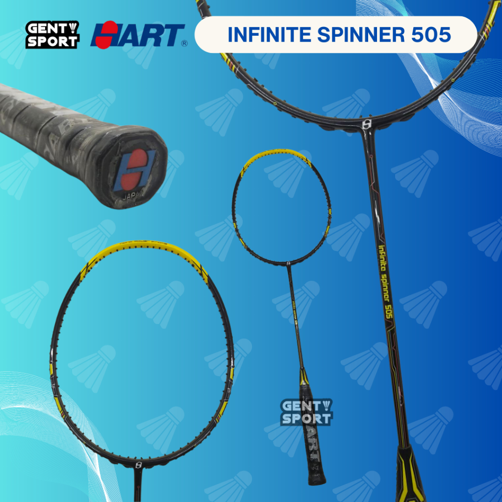 Hart Infinite Spinner 505 Badminton Racket Original | Shopee Malaysia