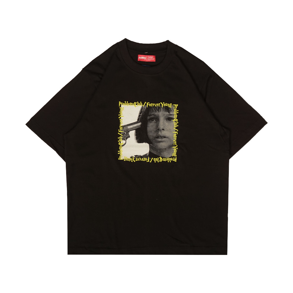 Problem Club - T-Shirt - Basic - 24s - Kimy - Black Baju T Shirt Lelaki ...