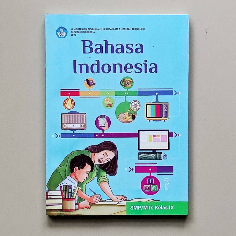 Indonesian Language Book 9th Grade IX Junior High School Merdeka ...