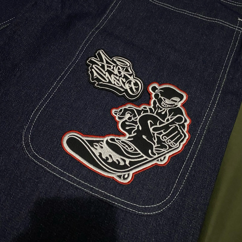 Snsco - BIG PATCH EMBLEM Package Y2K BIG POCKET Not JNCO | Shopee Malaysia