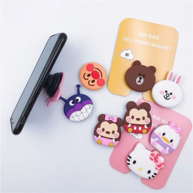 Random Cute Cartoon Doll Character POPSOCKET | Shopee Malaysia