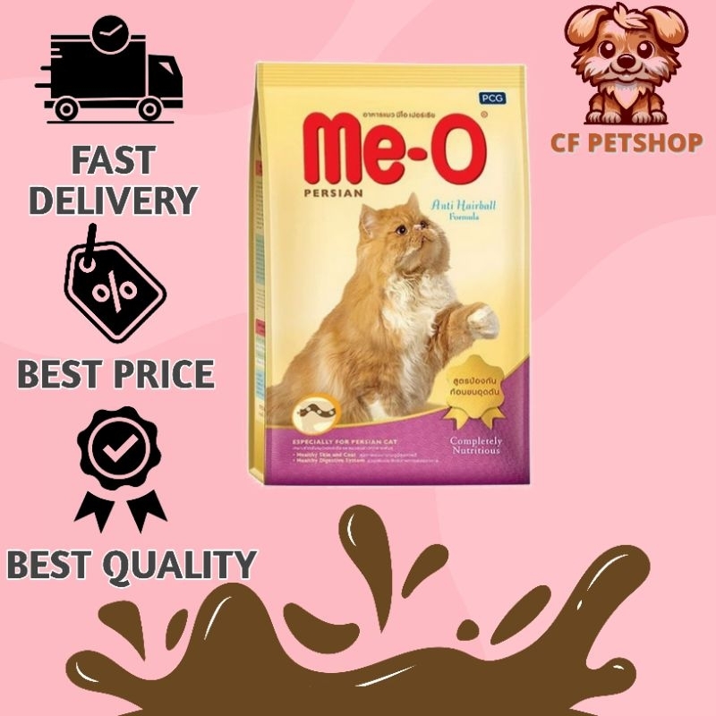 Meo Adult Persian 1.1kg Cat Food Me-O Persian Adult Dry Food | Shopee ...