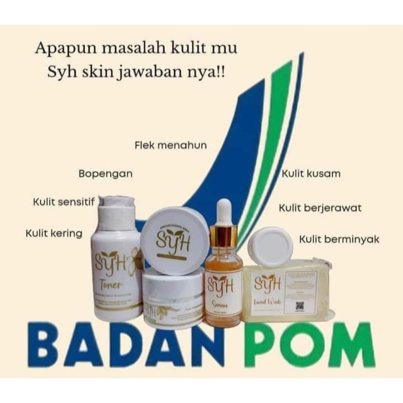 Syh Skincare Apakah Sudah Bpom