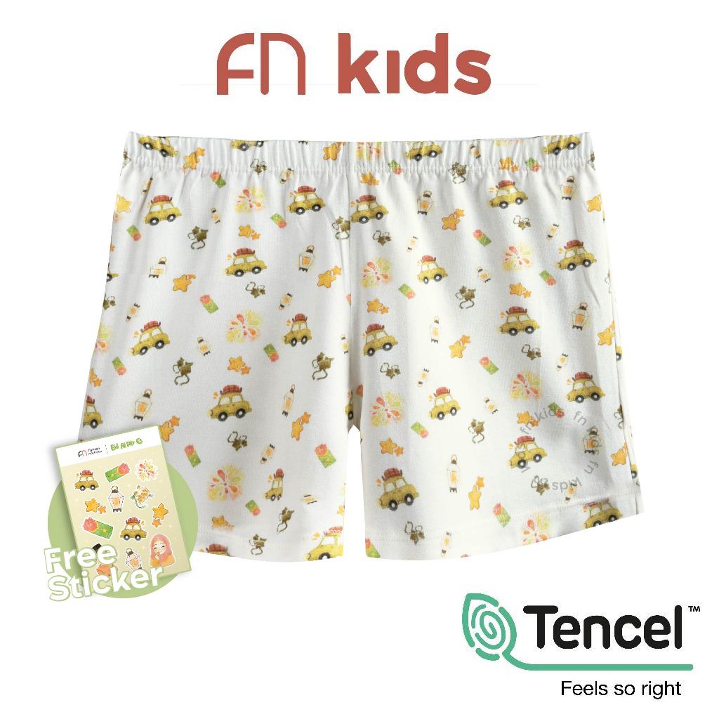 Fn Kids Children's Panties Unisex Modal Printing Lebaran Children's ...