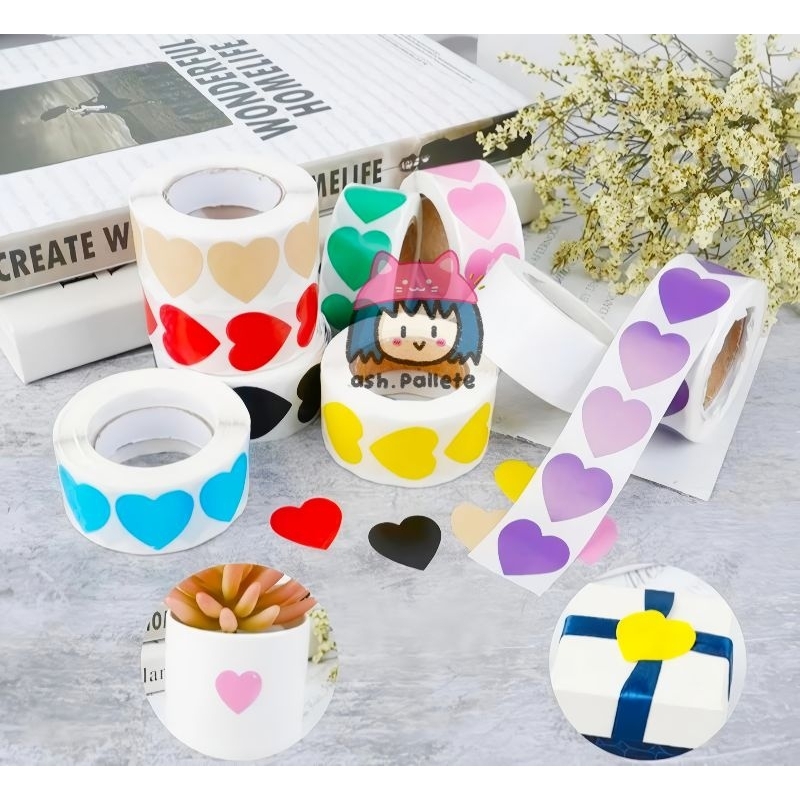 [50Pcs] Love ROLL Stickers, DECO Stickers, Retail FREEBIES Stickers 2.5 ...
