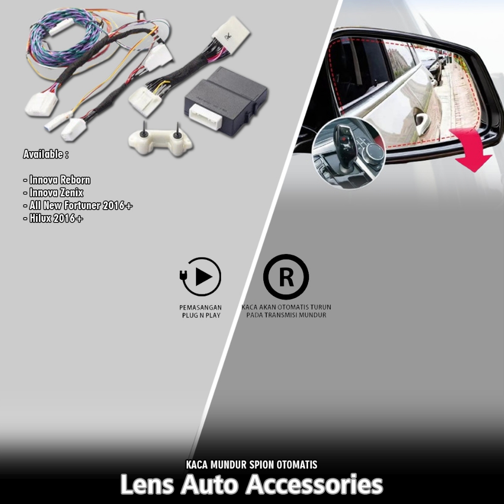 Reverse TILTING MIRROR REVERSE MIRROR REVERSE MIRROR INNOVA ZENIX HILUX ...