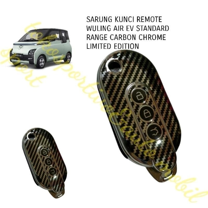 WULING AIR EV STANDARD RANGE CARBON CHROME LIMITED EDITION REMOTE KEY ...