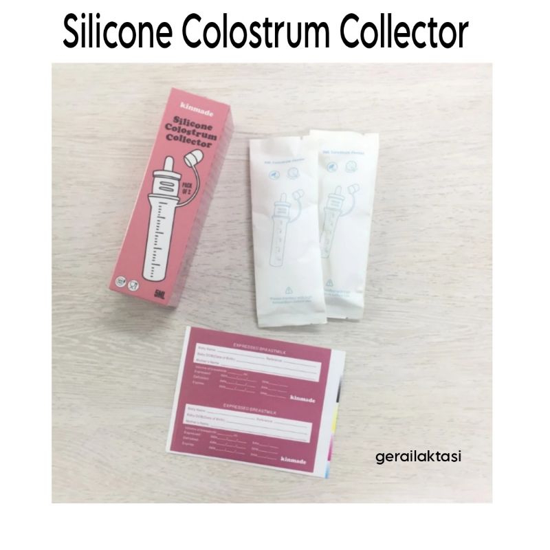 Kinmade Pre-Sterilized Silicone Colostrum Collector 5ml - Colostrum ...