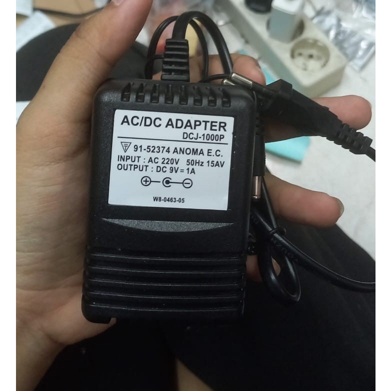Casio Keyboard Adapter 9V 1A Series S CTX CTK Power Supply Shopee
