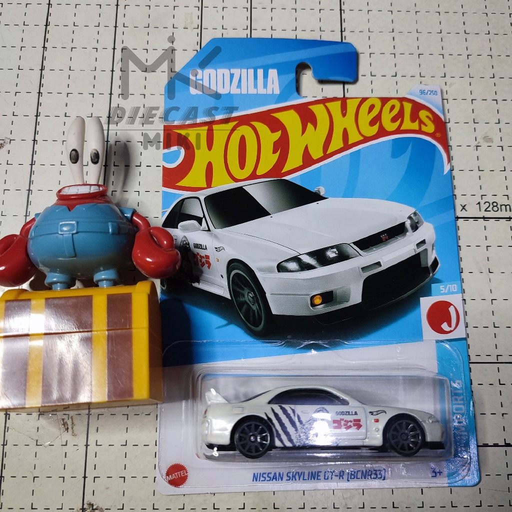 Hot WHEELS NISSAN SKYLINE GT-R R33 GODZILLA | Shopee Malaysia