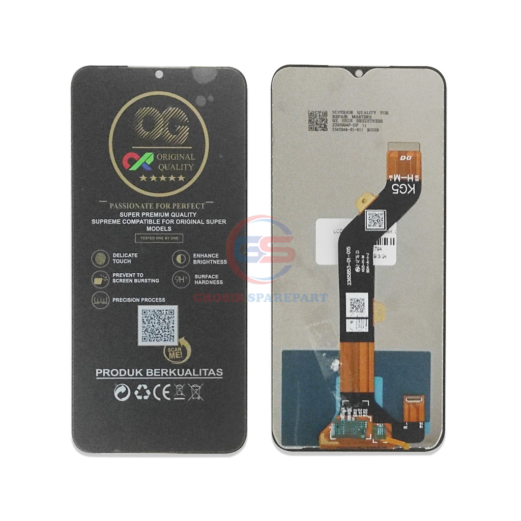 Lcd FULLSET TOUCHSCREEN TECHNO SPARK GO 2022 / KG5 / KG5H / KG5M ...