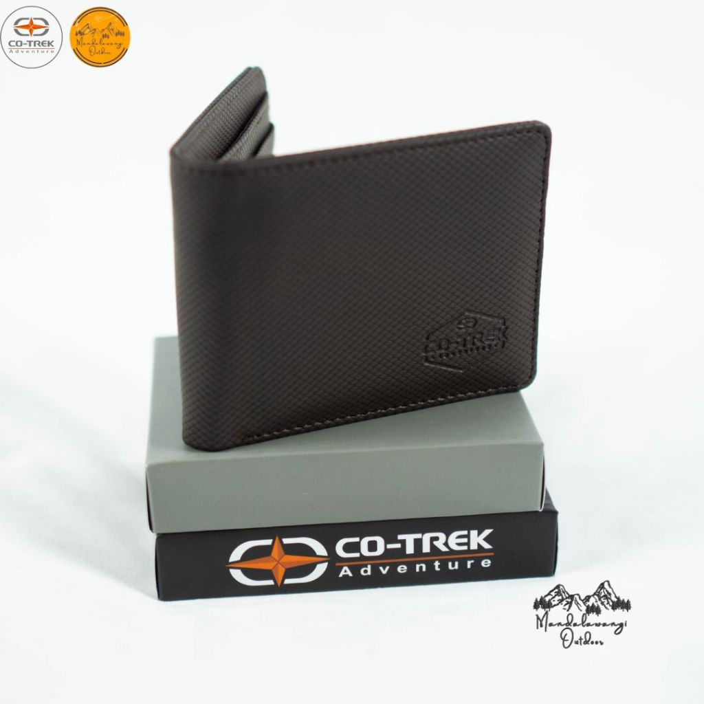 Men's Leather Wallet Co-trek Adventure Halmahera Premium Leather 