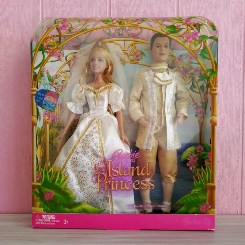 Barbie The Island Princess Princess Rosella and Prince Antonio Royal ...