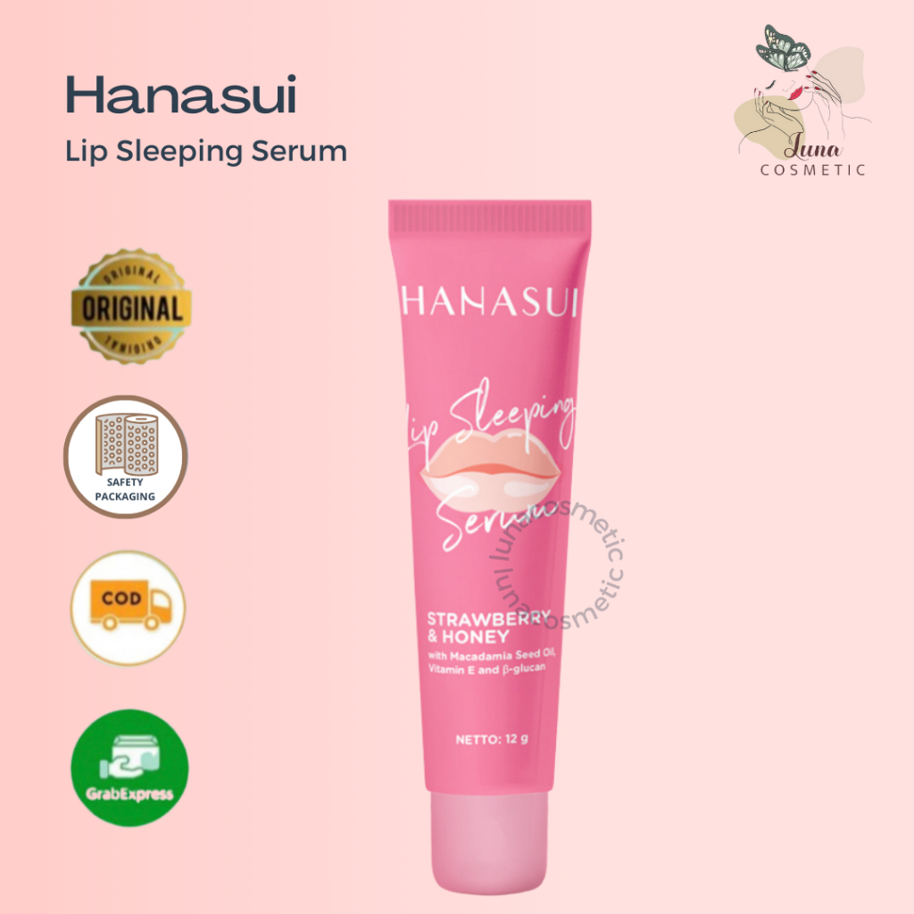Hanasui Lip Sleeping Serum Shopee Malaysia