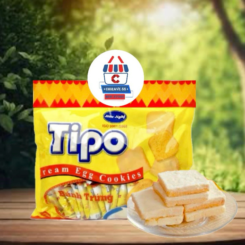 Tipo Banh Trung Milk Cream Egg Cookies - Vietnamese Cookies With Milk ...